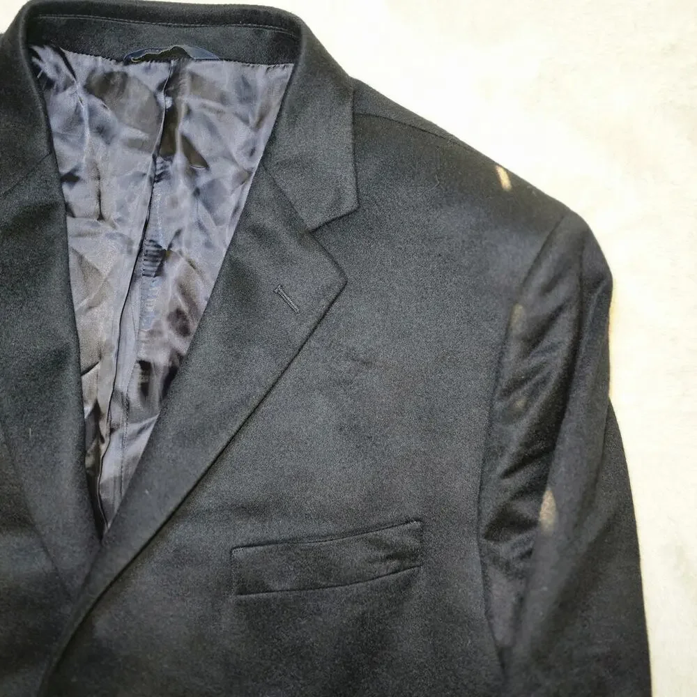 Brooks Brothers Fitzgerald Fit Blazer 48R- 100% Italian Cashmere Tollegno 1900
